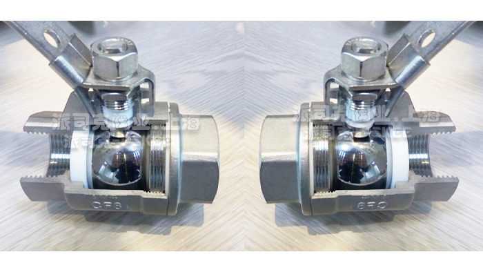 螺纹球阀结构图