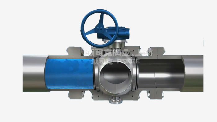 O型切断球阀结构图