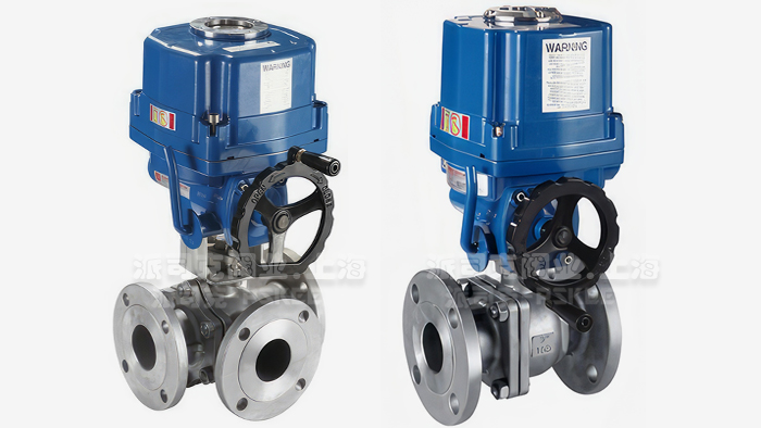 电动球阀图片