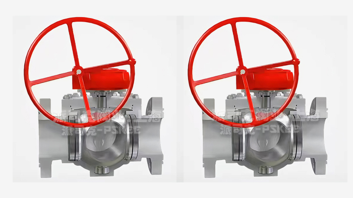 上装式斜面球阀图片
