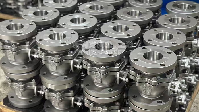 化工部标准球阀实物照片