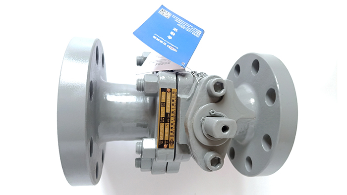 法兰手动球阀实物照片