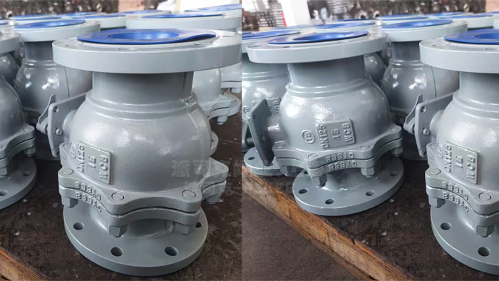 WCB铸钢法兰球阀图片