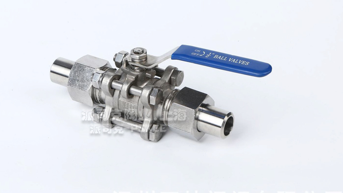 三片式活接对焊球阀图片