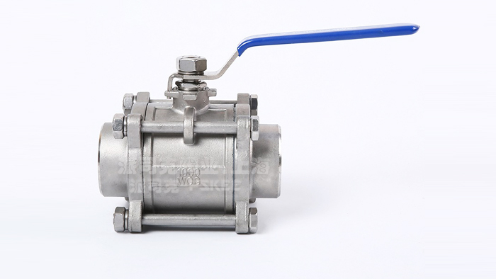 三片式对焊球阀图片