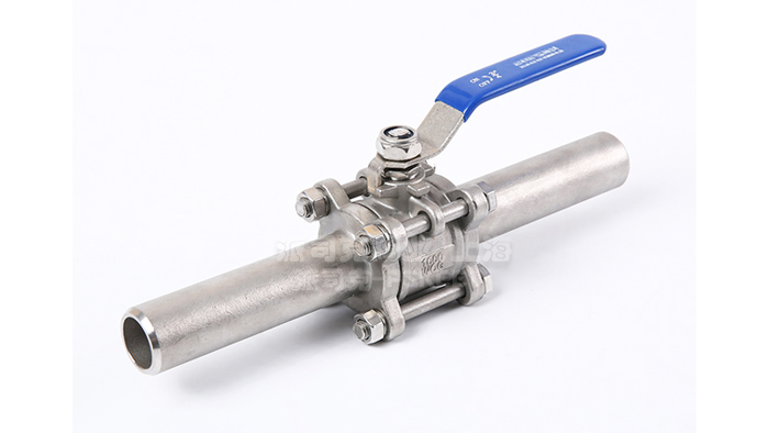 三片式加长焊球阀图片