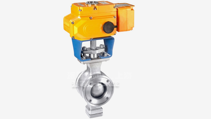 电动V型球阀图片