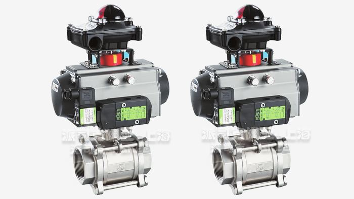 气动内螺纹球阀图片