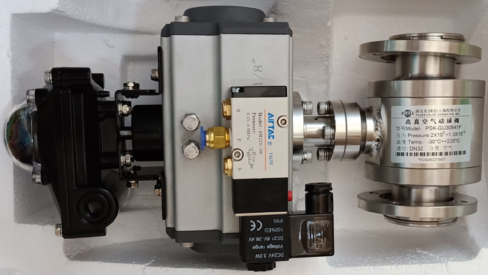 高真空气动压力球阀图片