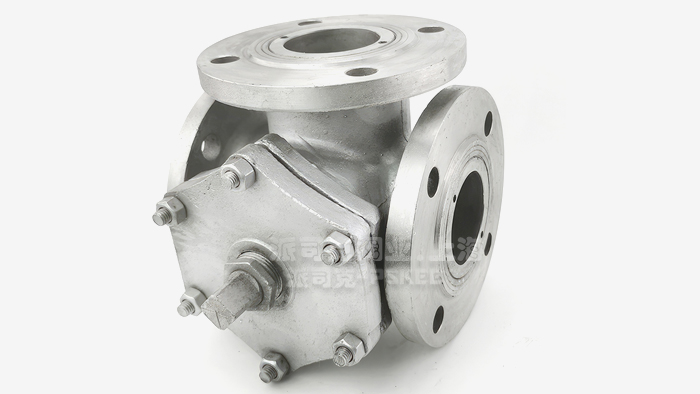 不锈钢四通球阀图