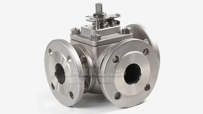 不锈钢三通球阀图片