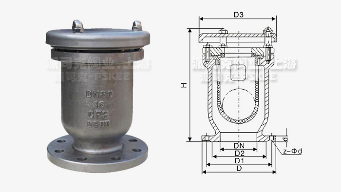 快速排气阀结构图