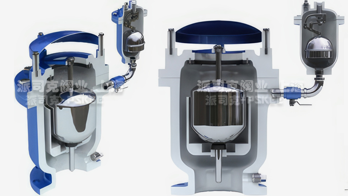 复合式排气阀结构图