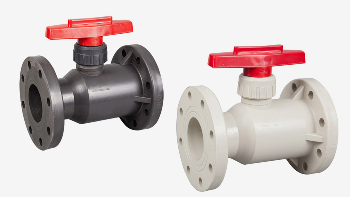 UPVC,CPVC,PPH,PVDF法兰球阀