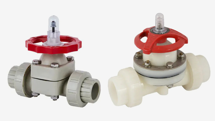 双活接塑料隔膜阀图片