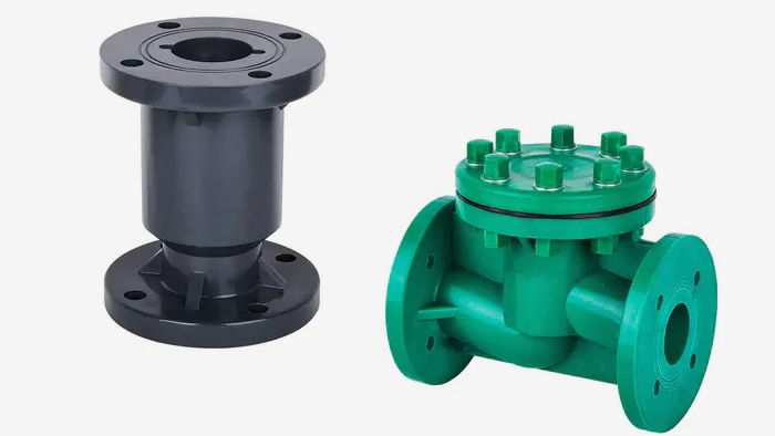 UPVC升降式塑料止回阀