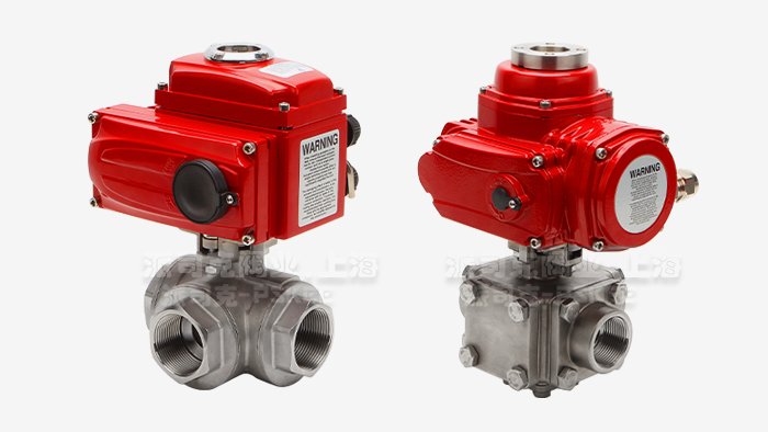 防爆电动三通球阀