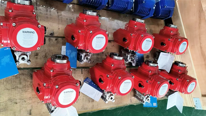 电动高压三片式丝扣球阀