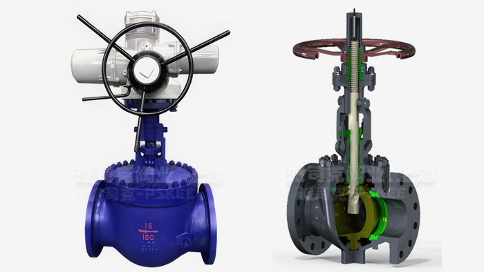 电动轨道球阀结构图