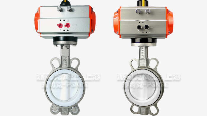 气动不锈钢衬氟蝶阀