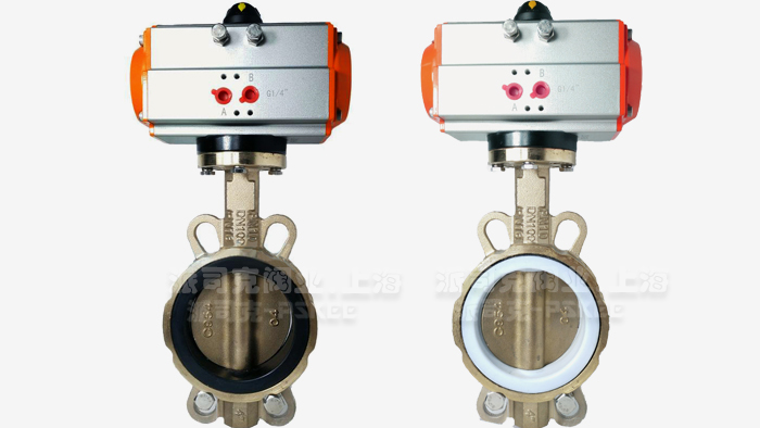 气动铝青铜蝶阀