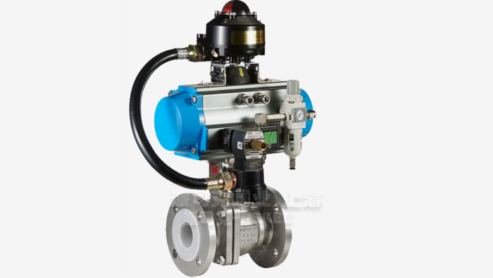 气动防爆衬氟球阀