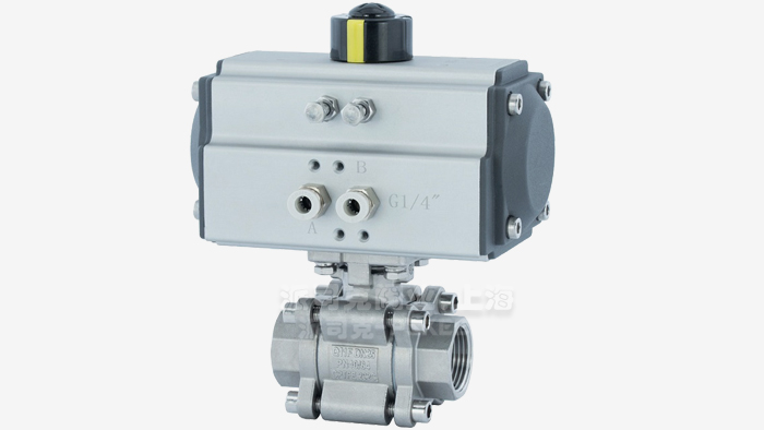 气动2000WOG三片式高压球阀