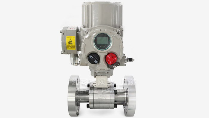 防爆电动高压锻钢调节球阀