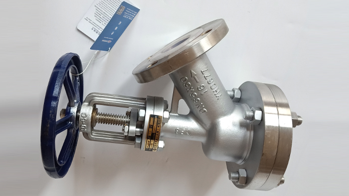 不锈钢上展式放料阀图片