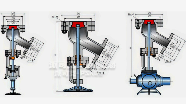 下展式放料阀工作原理图