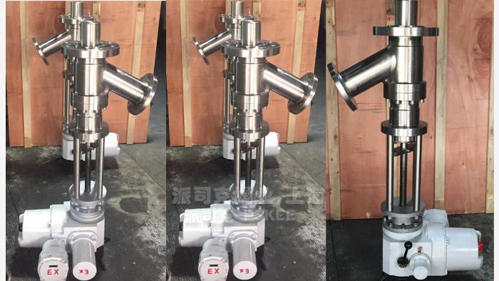 电动柱塞式放料阀图片