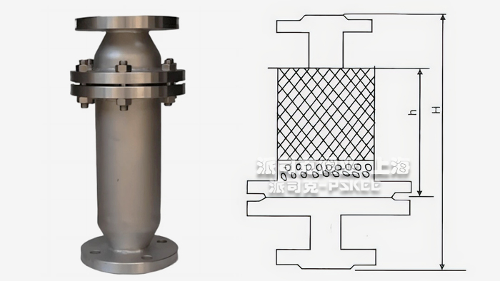 砾石阻火器尺寸图