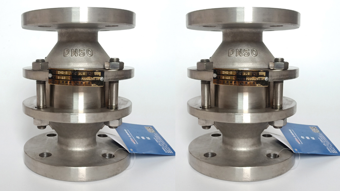 氢气阻火器实物图