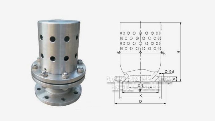 真空真空负压安全阀尺寸图