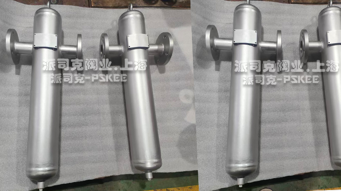 304不锈钢旋风式气水分离器实物图